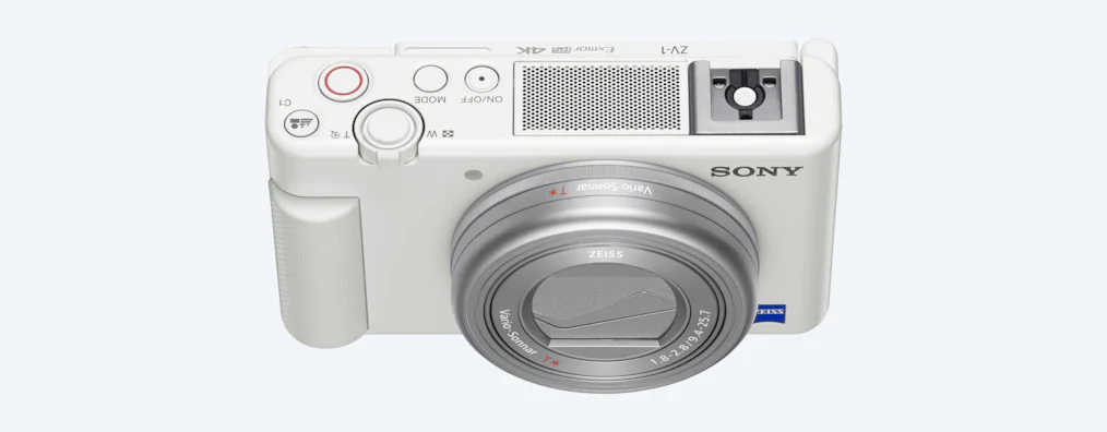 Sony ZV-1 Vlog Digital Camera In White - DCZV1/W