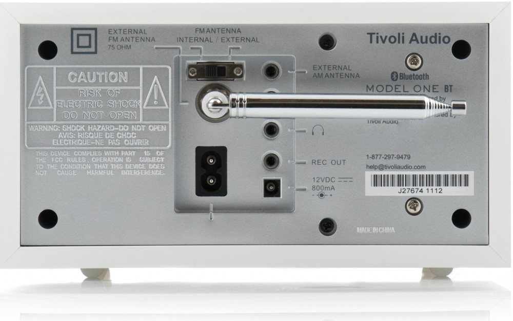 Tivoli Audio Model One Bluetooth Radio - M1BTWHT