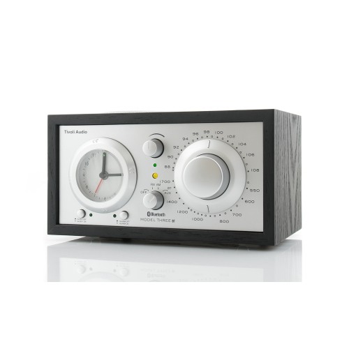 Tivoli Audio Model Three BT Bluetooth Radio Alarm Clock - M3BTBLK