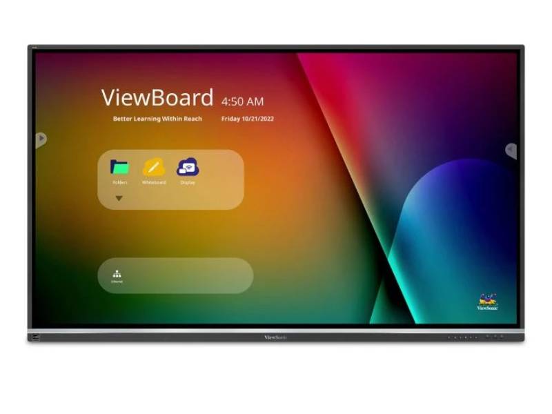 75" ViewSonic Gen 5 4K ViewBoard Interactive Display - IFP7550