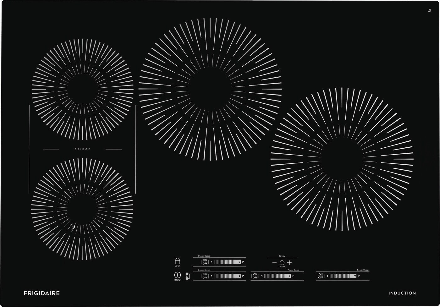 30" Frigidaire Induction Cooktop in Black - FCCI3027AB