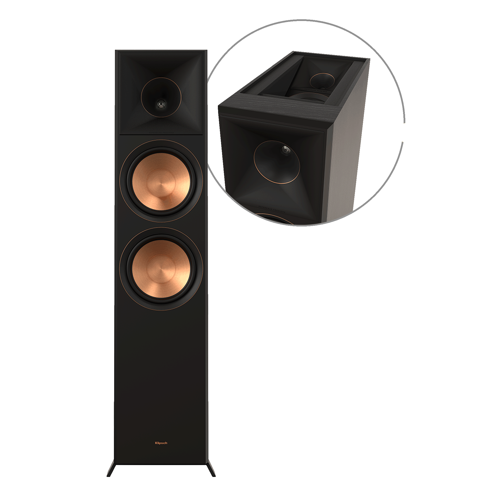 Klipsch Dolby Atmos Floorstanding Speakers in Ebony - RP8060FABII