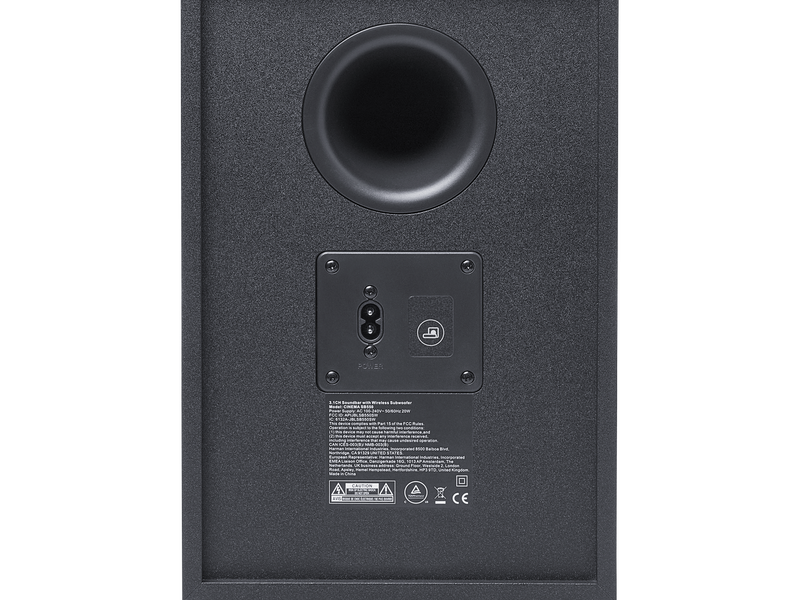 JBL Cinema SB550 3.1 Channel Soundbar - JBLSB550BLKAM