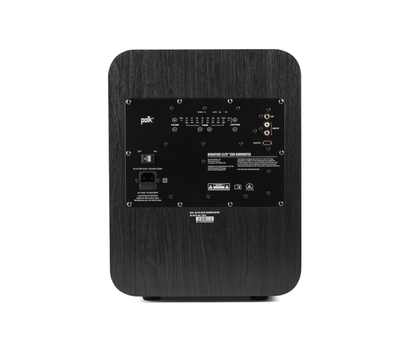 10" Polk Audio Signature Elite Powered Subwoofer - ES10 Sub Black
