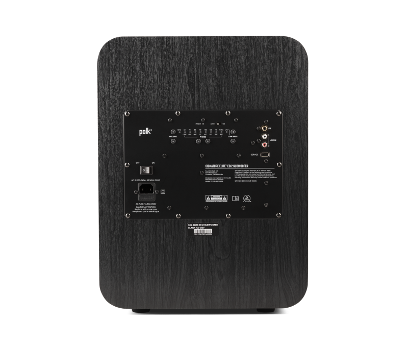 12" Polk Audio Signature Elite Powered Subwoofer - ES12 Sub Black