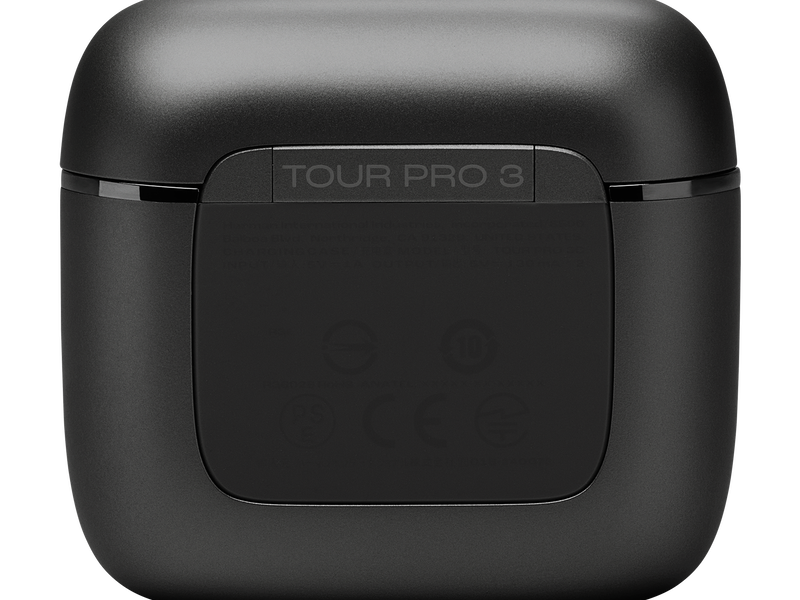 JBL Tour Pro 3 True Wireless Noise Cancelling Earbuds with Smart Charging Case in Black - JBLTOURPRO3BLKAM
