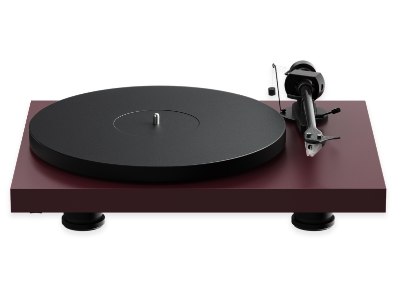 Project Audio Debut EVO 2 The Next Generation Turntable in Satin Wine Red - PJ29865012