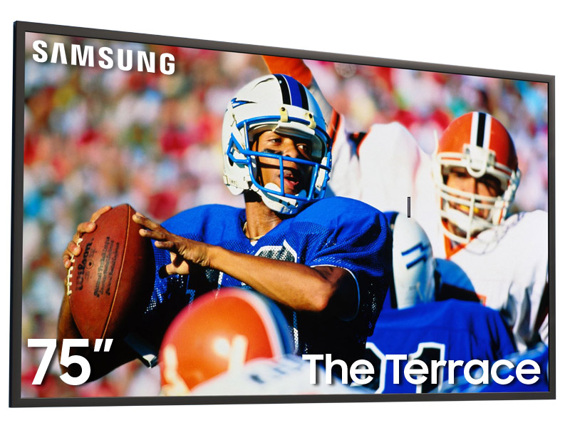 75" Samsung QN75LST9DAFXZC The Terrace Neo QLED 4K Full Sun Outdoor Smart TV