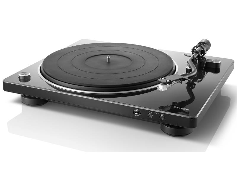 Denon Hi-Fi Turntable with USB - DP450USBBKEM