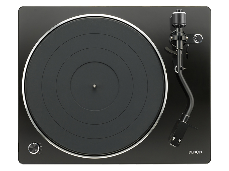 Denon Hi-Fi Turntable with Speed Auto Sensor - DP400BKEM