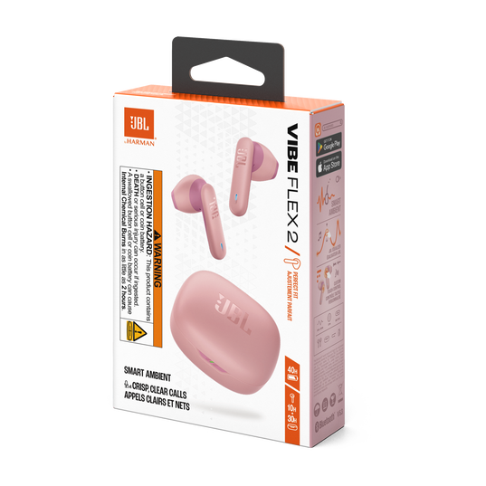 JBL Vibe Flex 2 True Wireless Earbuds - JBLVFLEX2PIKAM