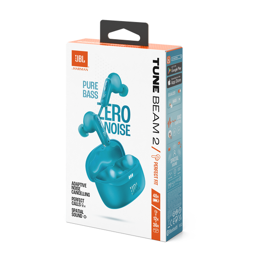 JBL Tune Beam 2 True Wireless Noise Cancelling Earbuds - JBLTBEAM2TQEAM