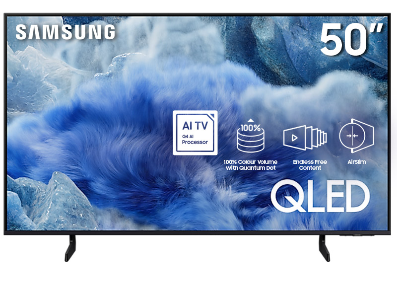 50" Samsung QN50Q8FAAFXZC QLED Q8F 4K AI Smart TV (2025)