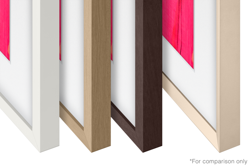 75" Samsung The Frame Customizable Bezel Modern Teak - VG-SCFF75TKBZA