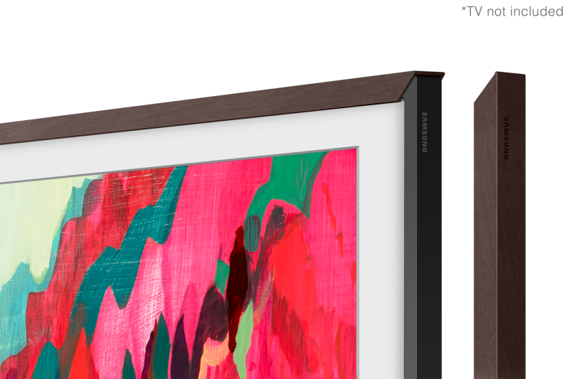 75" Samsung The Frame Customizable Bezel Modern Brown -  VG-SCFF75BWBZA
