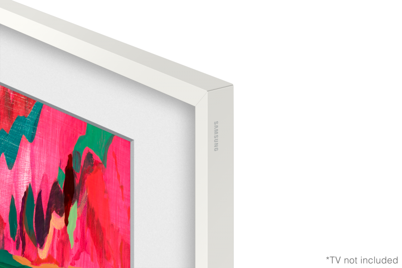 75" Samsung The Frame Customizable Bezel Modern White - VG-SCFF75WTBZA