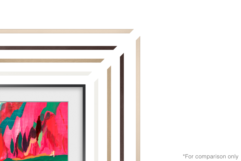 75" Samsung The Frame Customizable Bezel Modern White - VG-SCFF75WTBZA