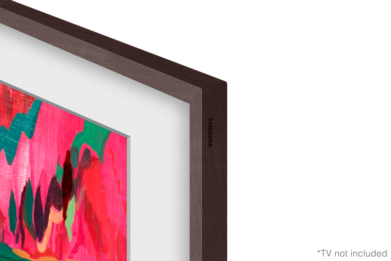 85" Samsung The Frame Customizable Bezel Modern Brown - VG-SCFF85BWBZA