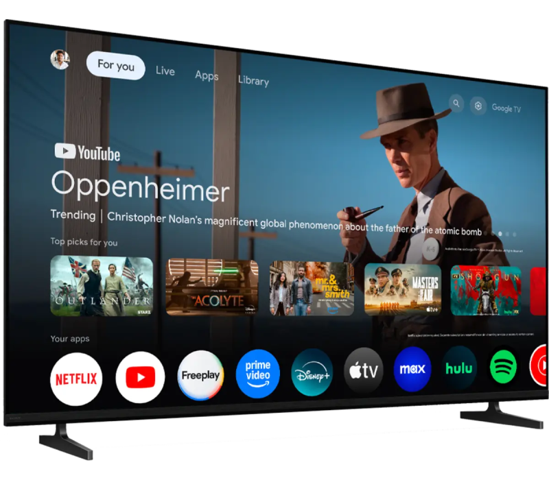 75" Sony K75S20M2 BRAVIA 2 II 4K HDR LED Google TV (2025)
