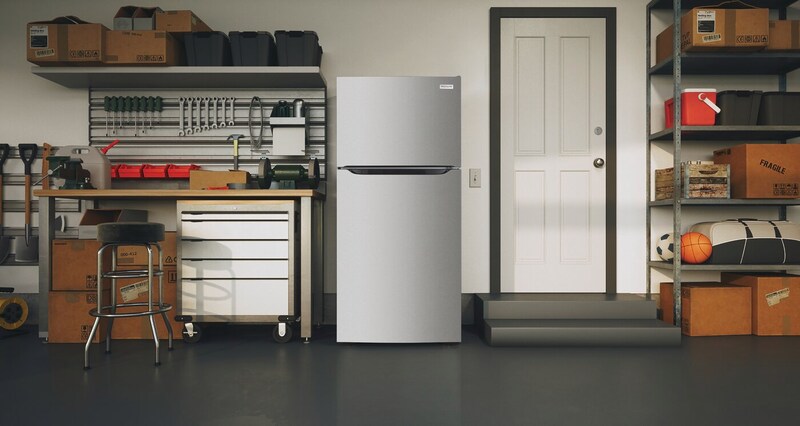 30" Frigidaire 18 Cu. Ft. Garage Ready Top Freezer Refrigerator - FRTE1835AV