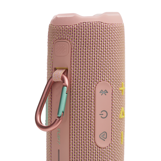 JBL Flip 7 Waterproof Portable Speaker in Pink - JBLFLIP7PINKAM