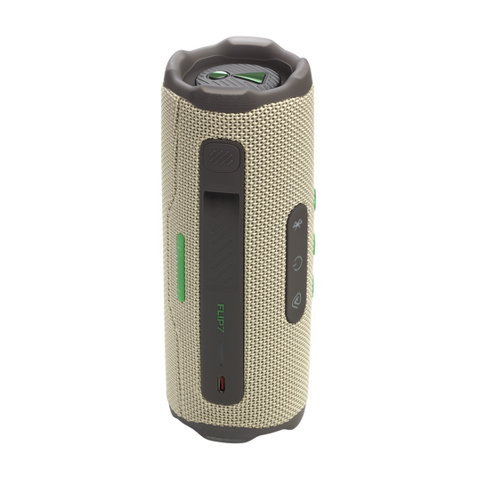 JBL Flip 7 Waterproof Portable Speaker in Sand - JBLFLIP7SANDAM