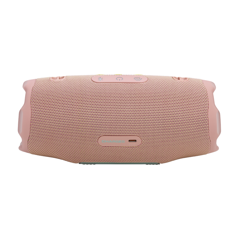 JBL Charge 6 Portable Speaker with AI Sound Boost in Pink - JBLCHARGE6PINKAM