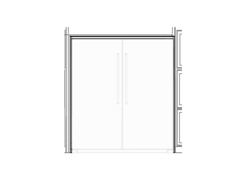 Frigidaire Professional Flat Trim Kit for Refrigerator and Freezer - TRMKTEZ2FL75