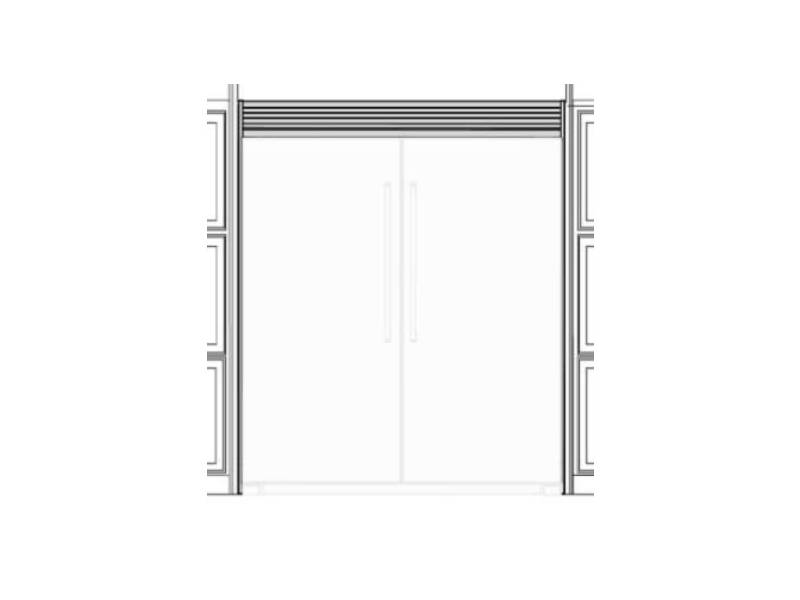 Frigidaire Professional Louvered Trim Kit for Refrigerator and Freezer - TRMKTEZ2LV79