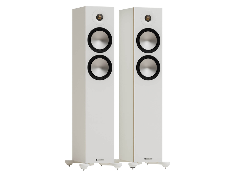Monitor Audio Bronze Series 7G Floor Standing Speaker in White - B7G300W