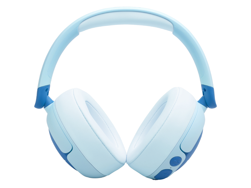 JBL Junior 470NC Wireless Over-Ear Noise-Cancelling Headphones in Blue - JBLJR470NCBLUAM