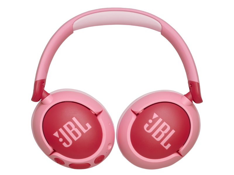 JBL Junior 470NC Wireless Over-Ear Noise-Cancelling Headphones in Pink - JBLJR470NCPIKAM