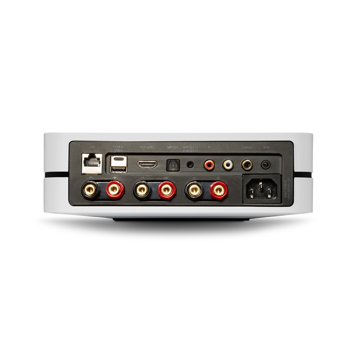 Bluesound POWER NODE Wireless Multi-Room Music Streaming Amplifier in White - N331WHTUNV
