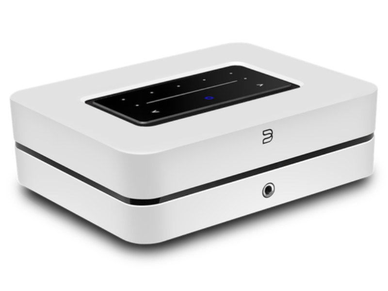 Bluesound POWER NODE Wireless Multi-Room Music Streaming Amplifier in White - N331WHTUNV