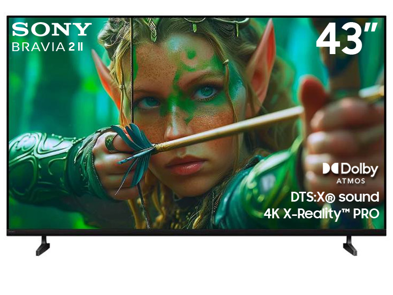 43" Sony K43S20M2 BRAVIA 2 II 4K Ultra HD Smart TV (2025)