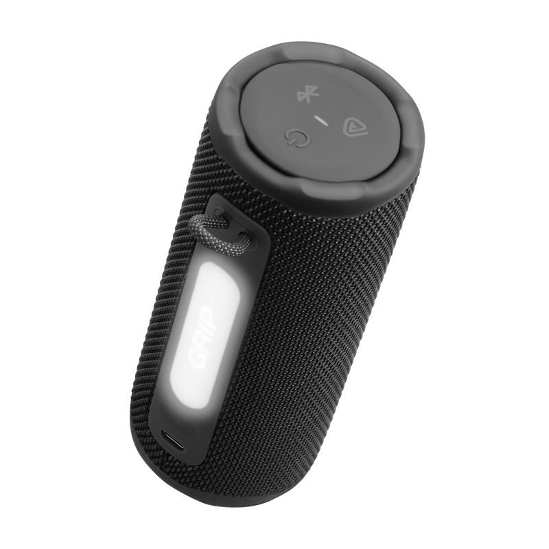 JBL Grip Waterproof Portable Bluetooth Speaker Black - JBLGRIPBLKAM