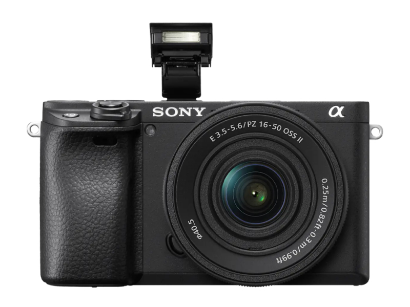 Sony Alpha 6400 E-mount camera with 16–50 mmII Power Zoom Lens - ILCE6400KB
