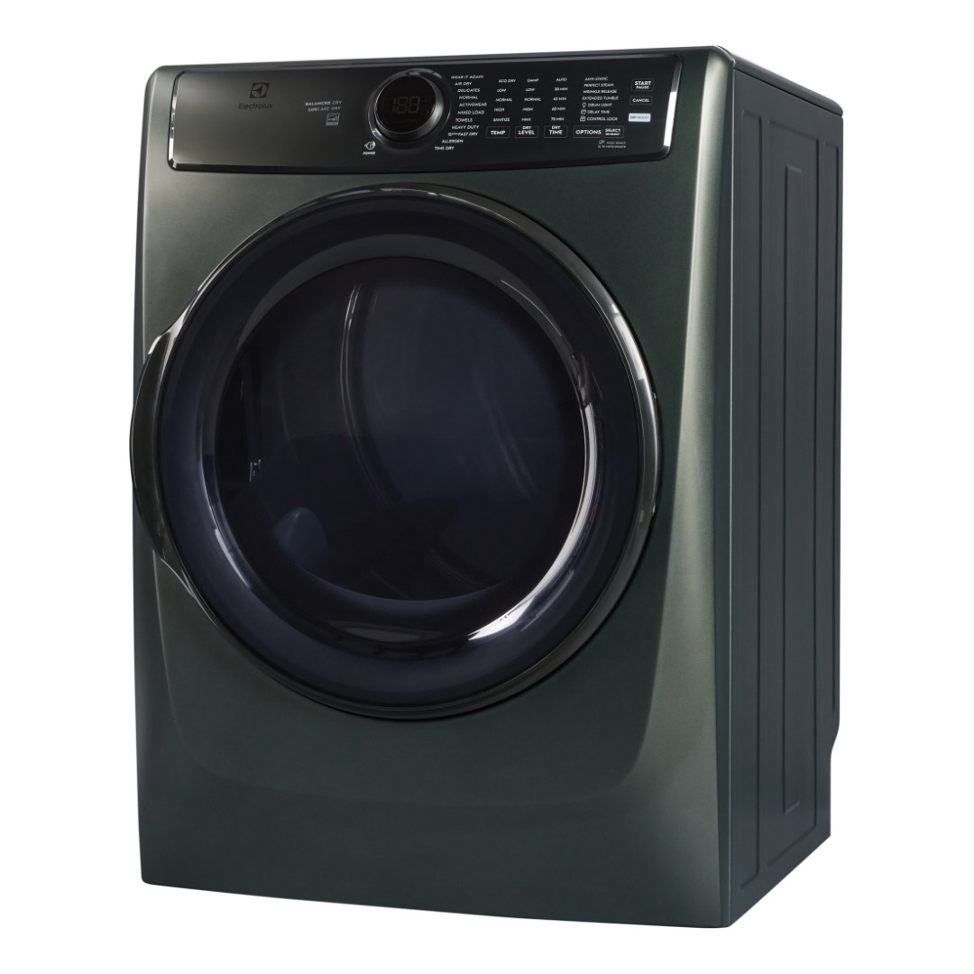 27" Electrolux 5.2 Cu. Ft. Front Load Washer 8.0 Cu. Ft. Electric Dryer and Stacking Kit - STACKIT7X-ELFW7738AA-ELFE773CAA