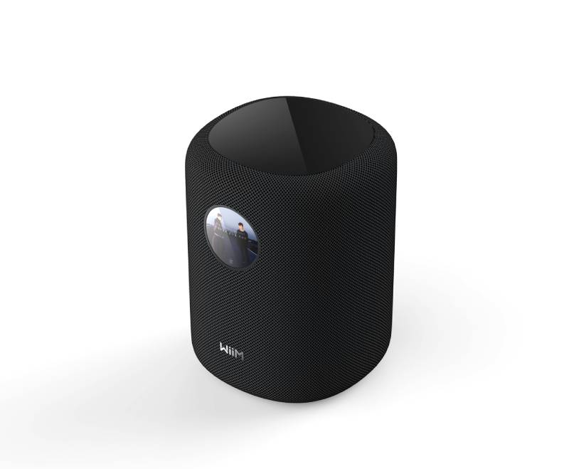Wiim Sound 1.8" Round Touchscreen Smart AI RoomFit Speaker - WiiMSOUNDB
