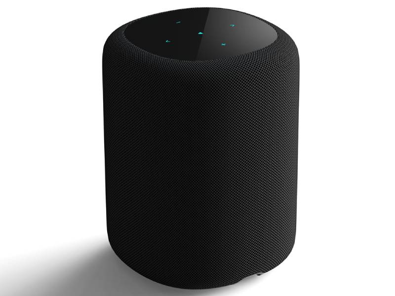 Wiim Sound 1.8" Round Touchscreen Smart AI RoomFit Speaker - WiiMSOUNDB