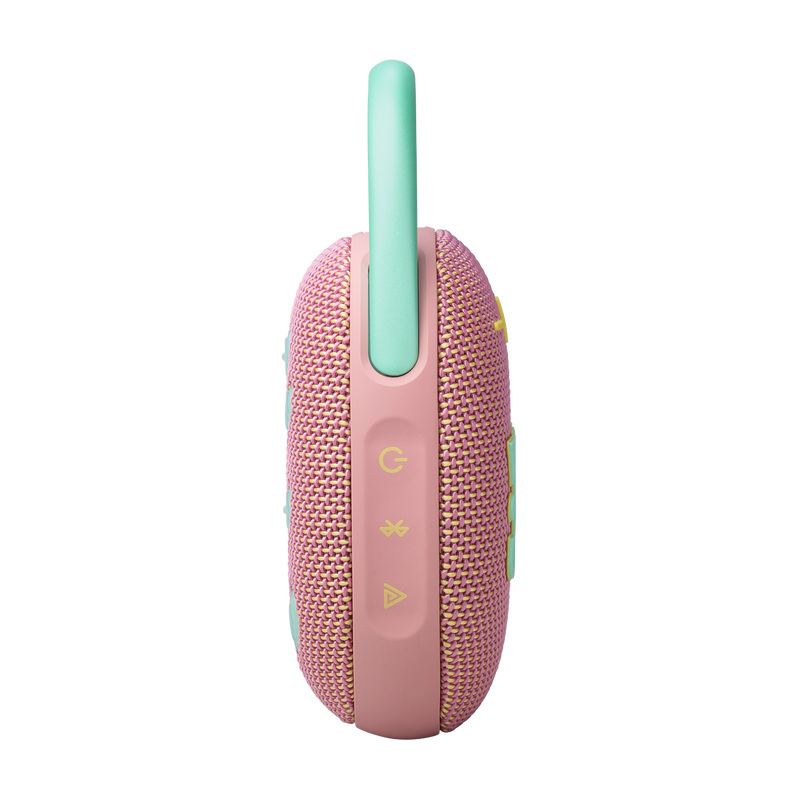 JBL Clip 5 Ultra Portable Bluetooth Speaker in Pink - JBLCLIP5PINKAM