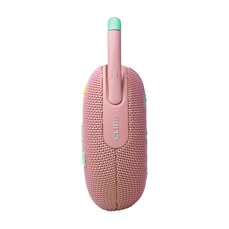 JBL Clip 5 Ultra Portable Bluetooth Speaker in Pink - JBLCLIP5PINKAM