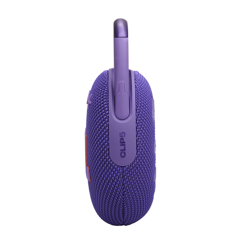 JBL Clip 5 Ultra Portable Bluetooth Speaker in Purple - JBLCLIP5PURAM