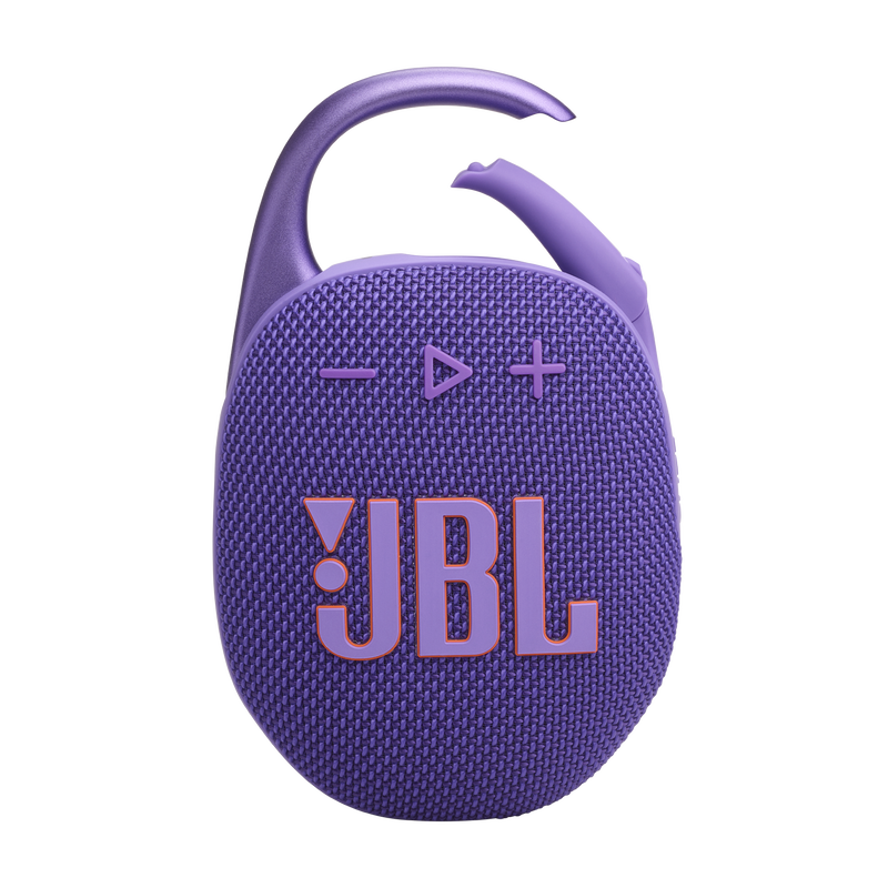 JBL Clip 5 Ultra Portable Bluetooth Speaker in Purple - JBLCLIP5PURAM