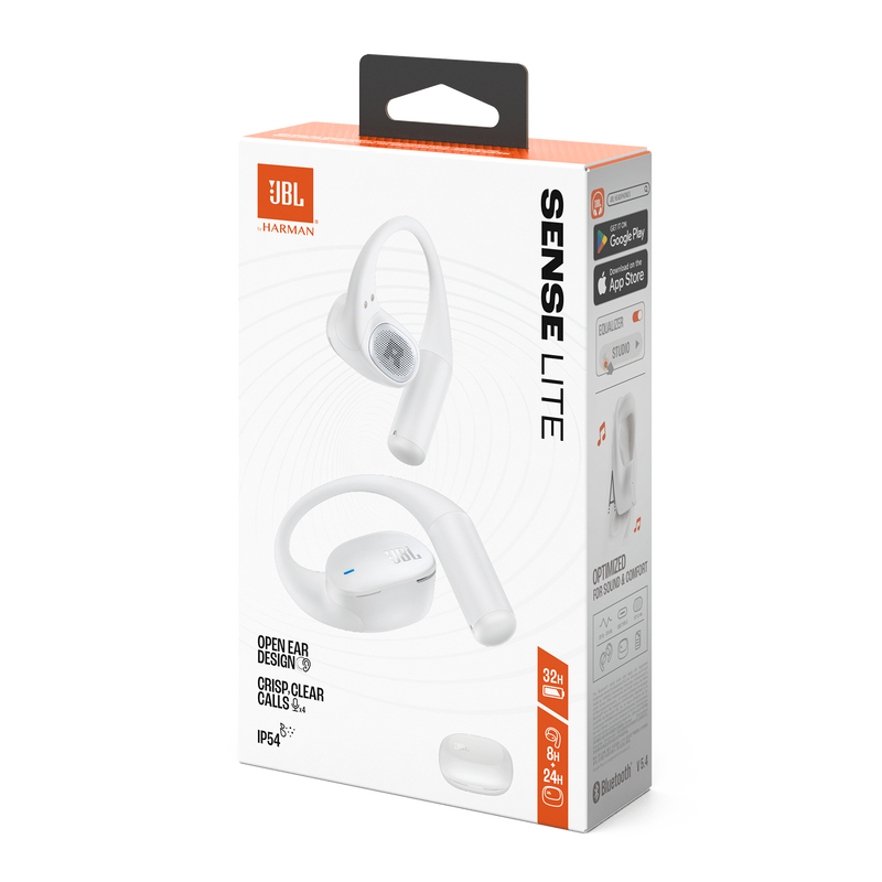 JBL Sense Lite True Wireless Open-Ear Headphones - JBLSENSELITEWHTAM