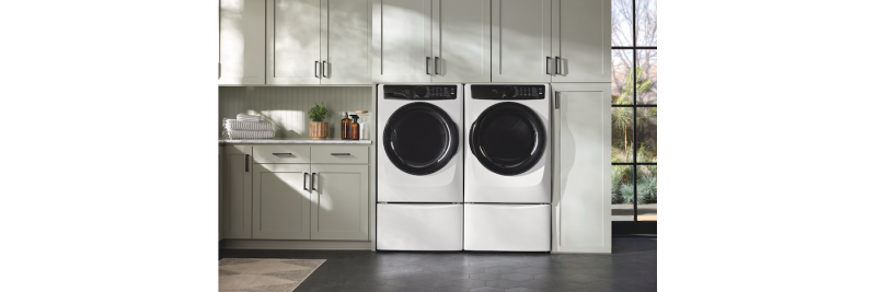 27" Electrolux 8.0 Cu. Ft. Front Load Perfect Steam Gas Dryer - ELFG7738MW