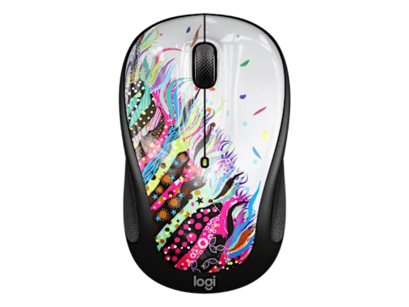 Logitech Wireless Mouse in Celebration Black - M325S (CB)