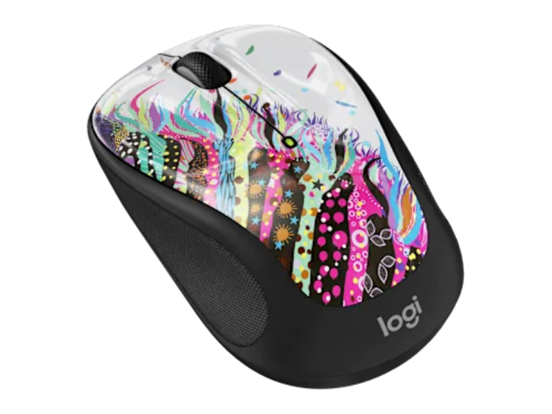 Logitech Wireless Mouse in Celebration Black - M325S (CB)