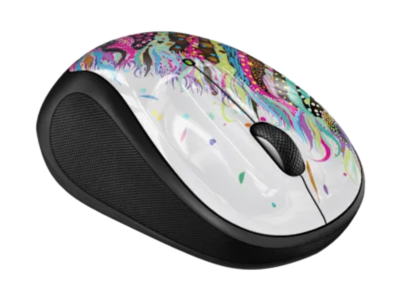 Logitech Wireless Mouse in Celebration Black - M325S (CB)