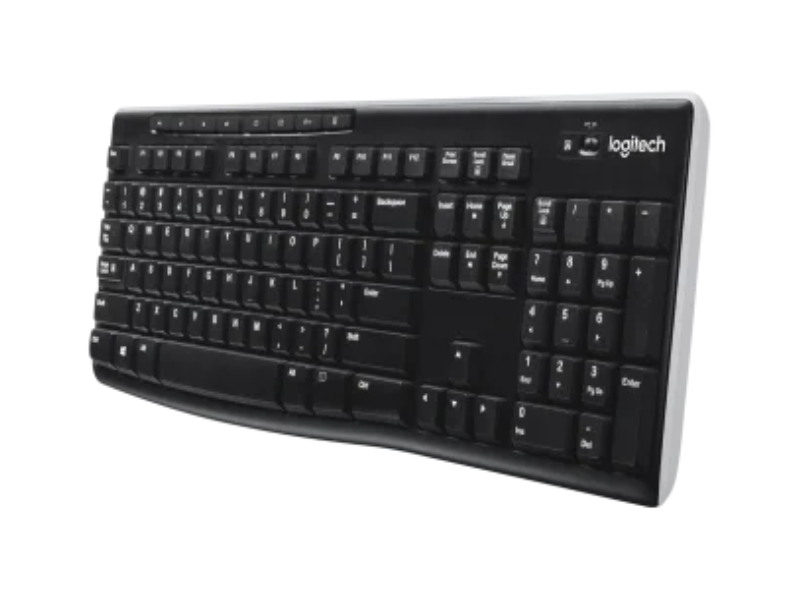 Logitech K270 Wireless Keyboard in Black - K270